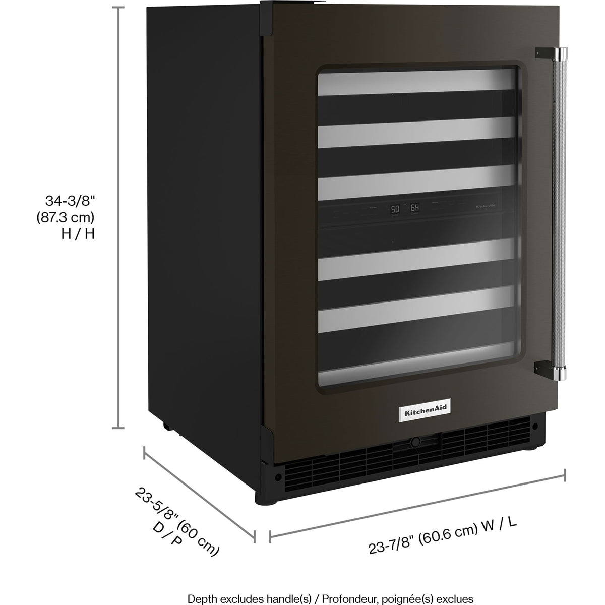 KitchenAid Wine Cellar (KUWL314KBS) Stainless Steel Clarenville